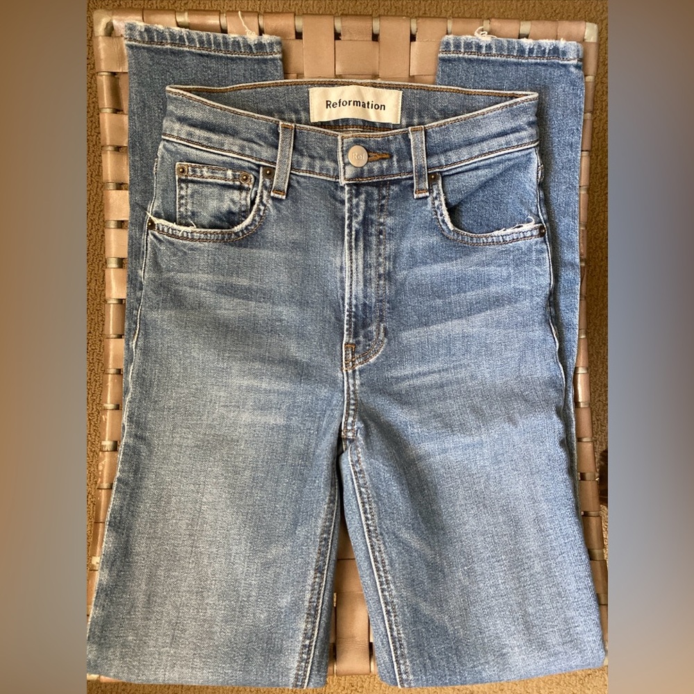 Reformation High Waisted Skinny Jeans